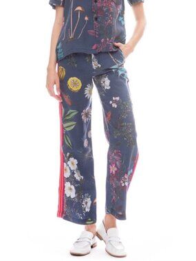 MOTHER 'The Quickie Greaser Ankle' floral pant, Sz medium.